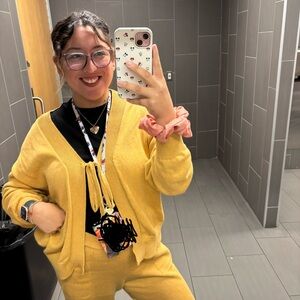 Women's Tan/Mustard Free People set